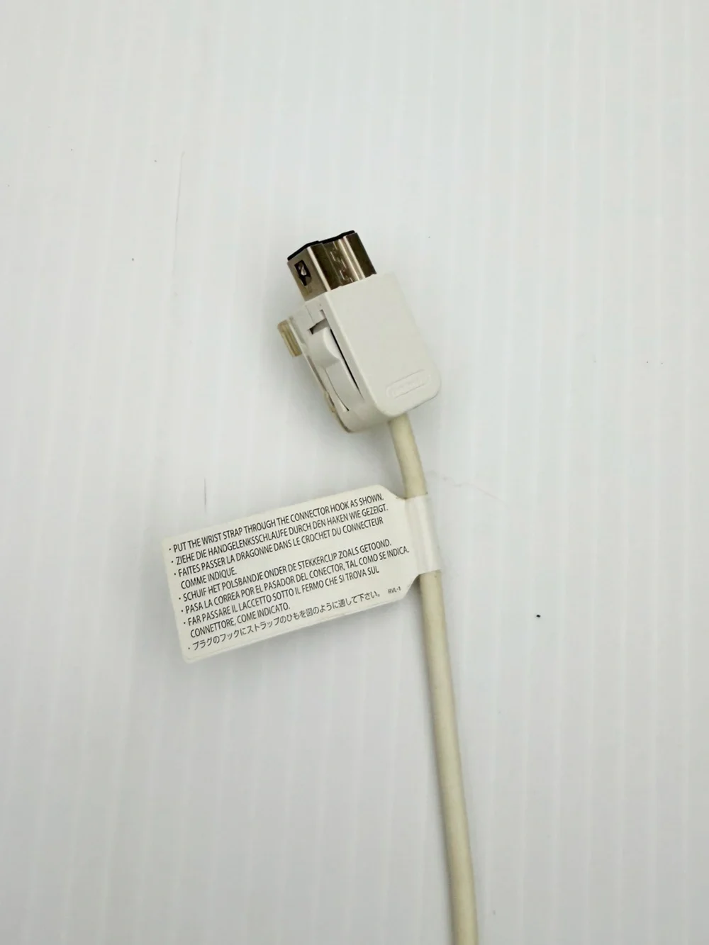 Genuine OEM Nintendo Wii White Nunchuck Nunchuk Video Game Controller Attachment